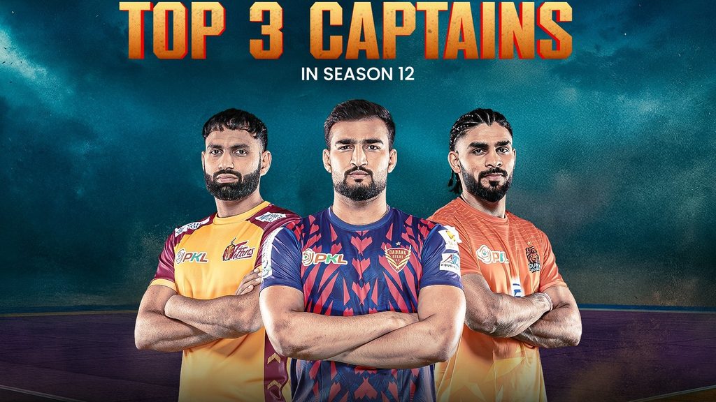 Top 3 Captains from PKL Season 12: Leaders Who Defined the Season  