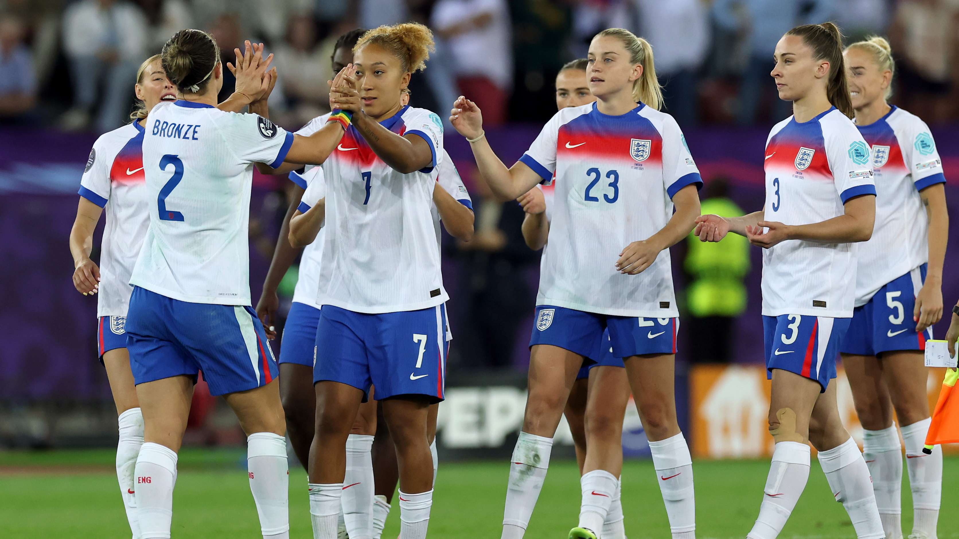Kelly, Russo & James among six Lionesses awarded MBEs  