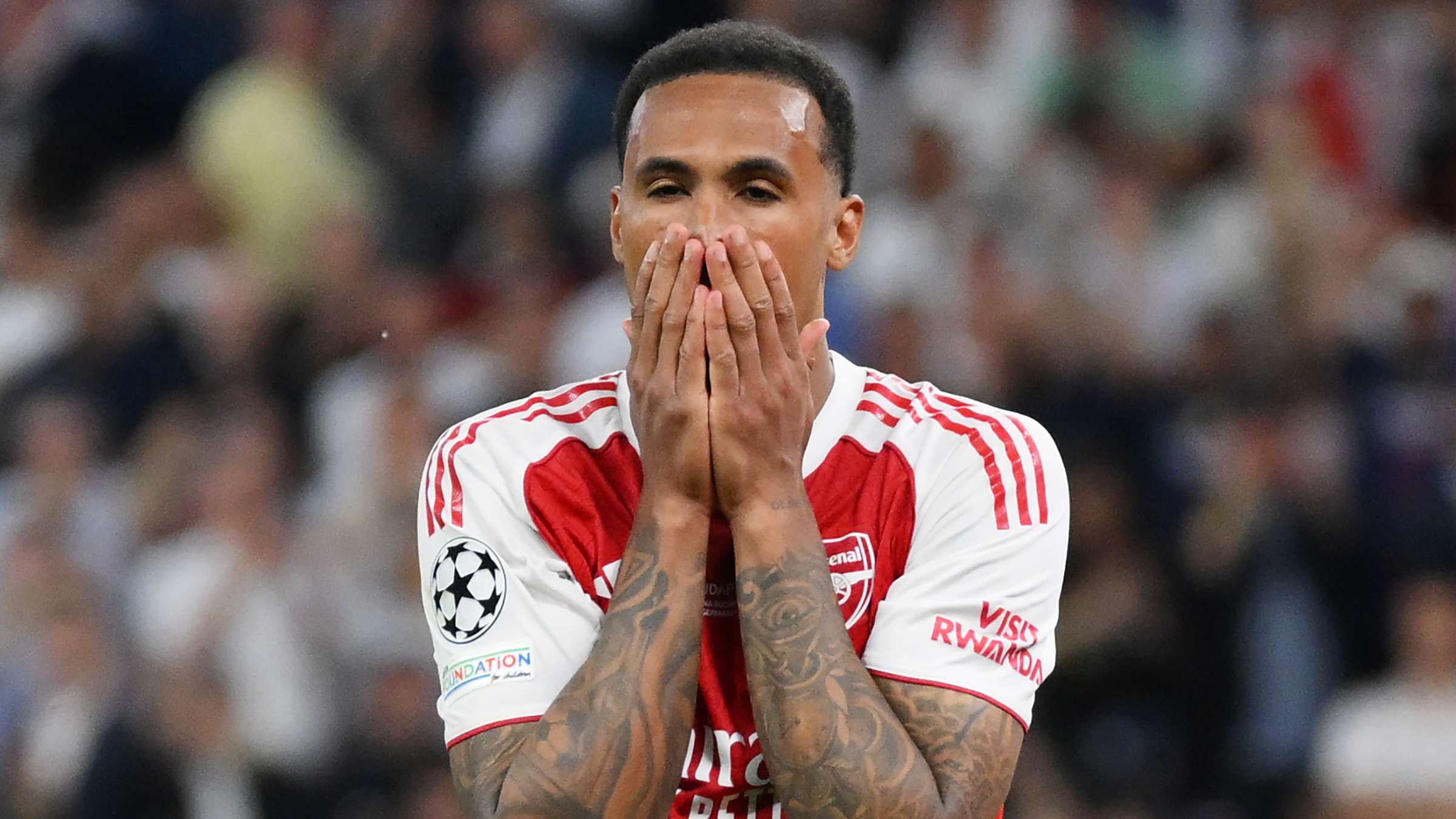 Gabriel delivers 'painful' message after CL final penalty miss  