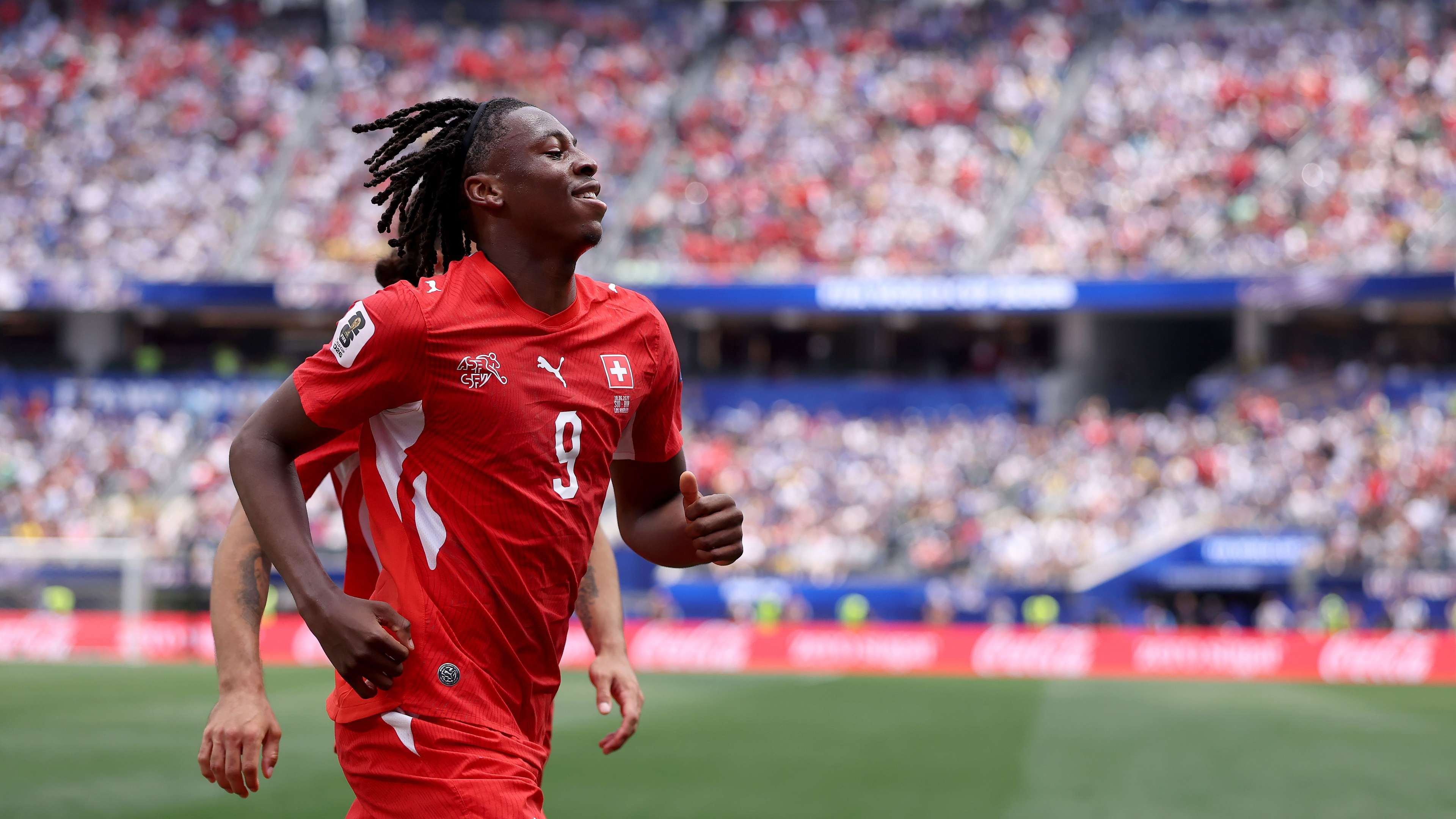 Teenage super-sub Manzambi achieves Swiss first since 1950  