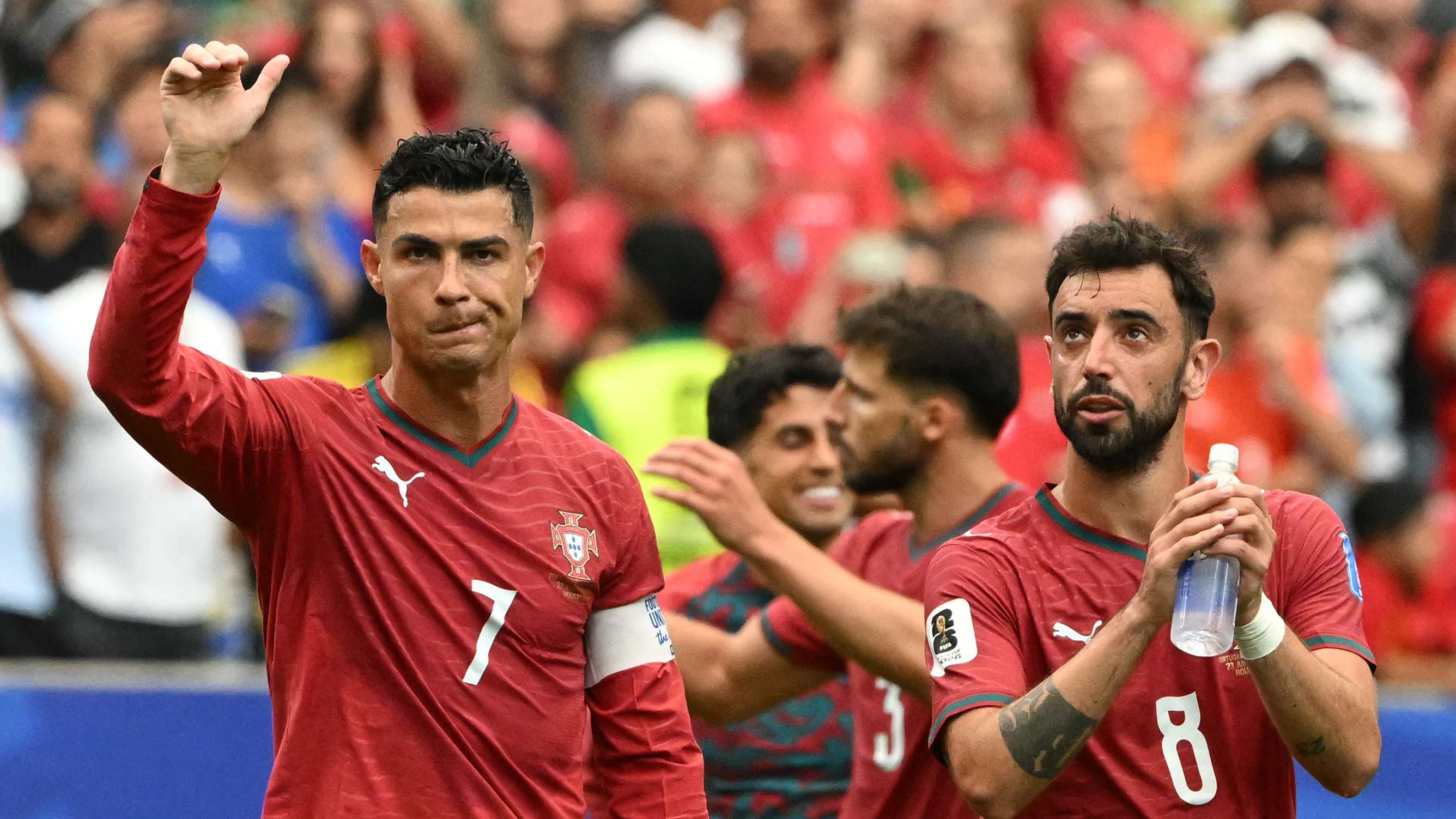Fernandes delighted to see Ronaldo open World Cup account  