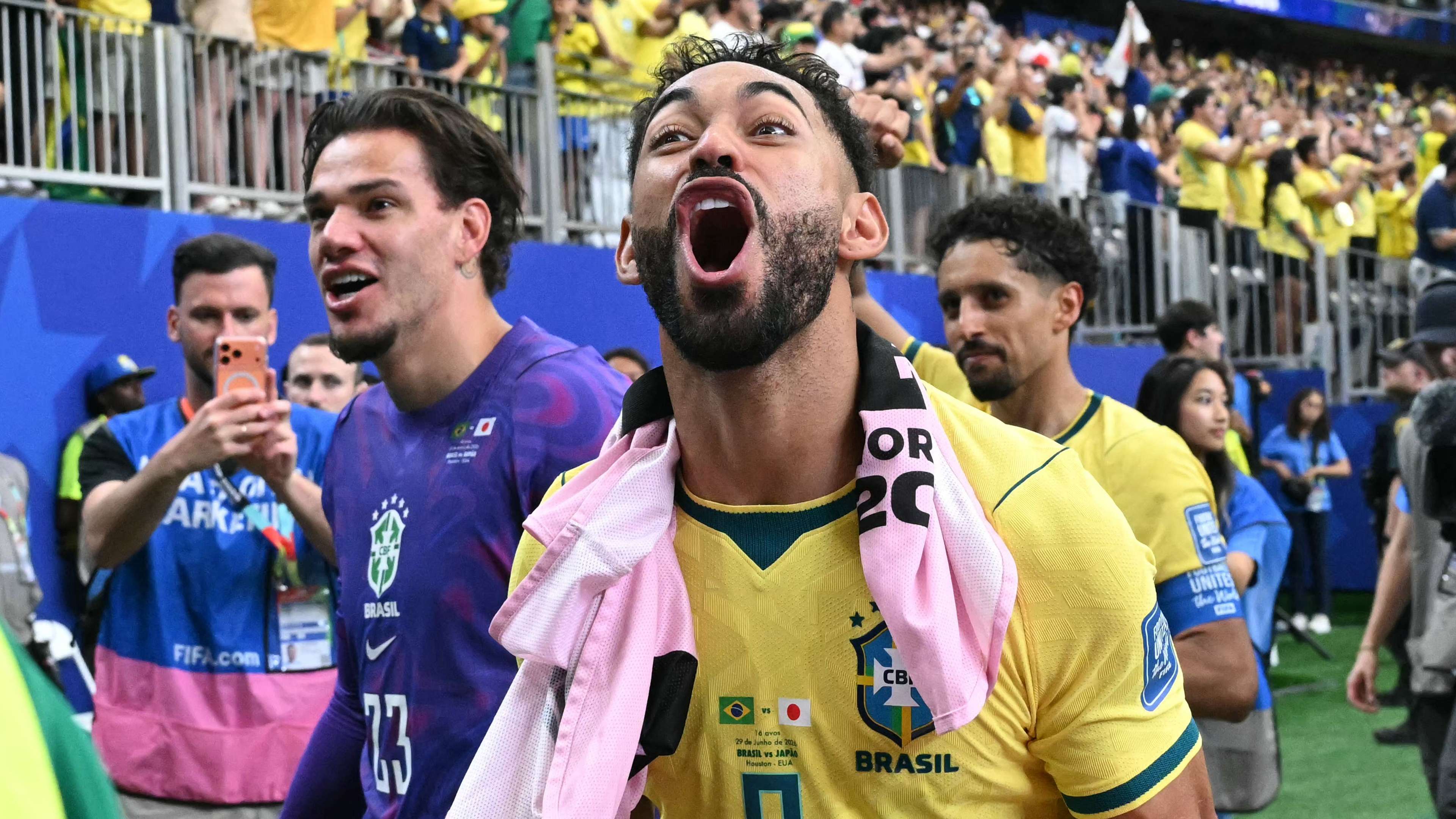 Cunha aims savage five-word taunt at Japan star after Brazil win  