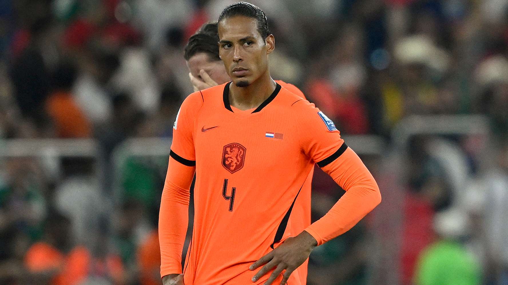 Van Dijk bizarrely claims Netherlands' 'gameplan worked' after Morocco loss  