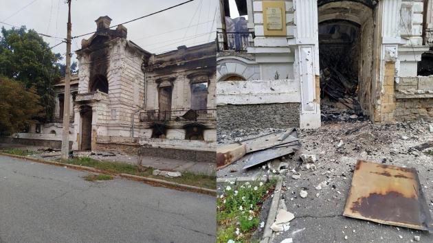 Russian Attack Destroys Historic Kherson Chess School And Its 5,000-Book Library  