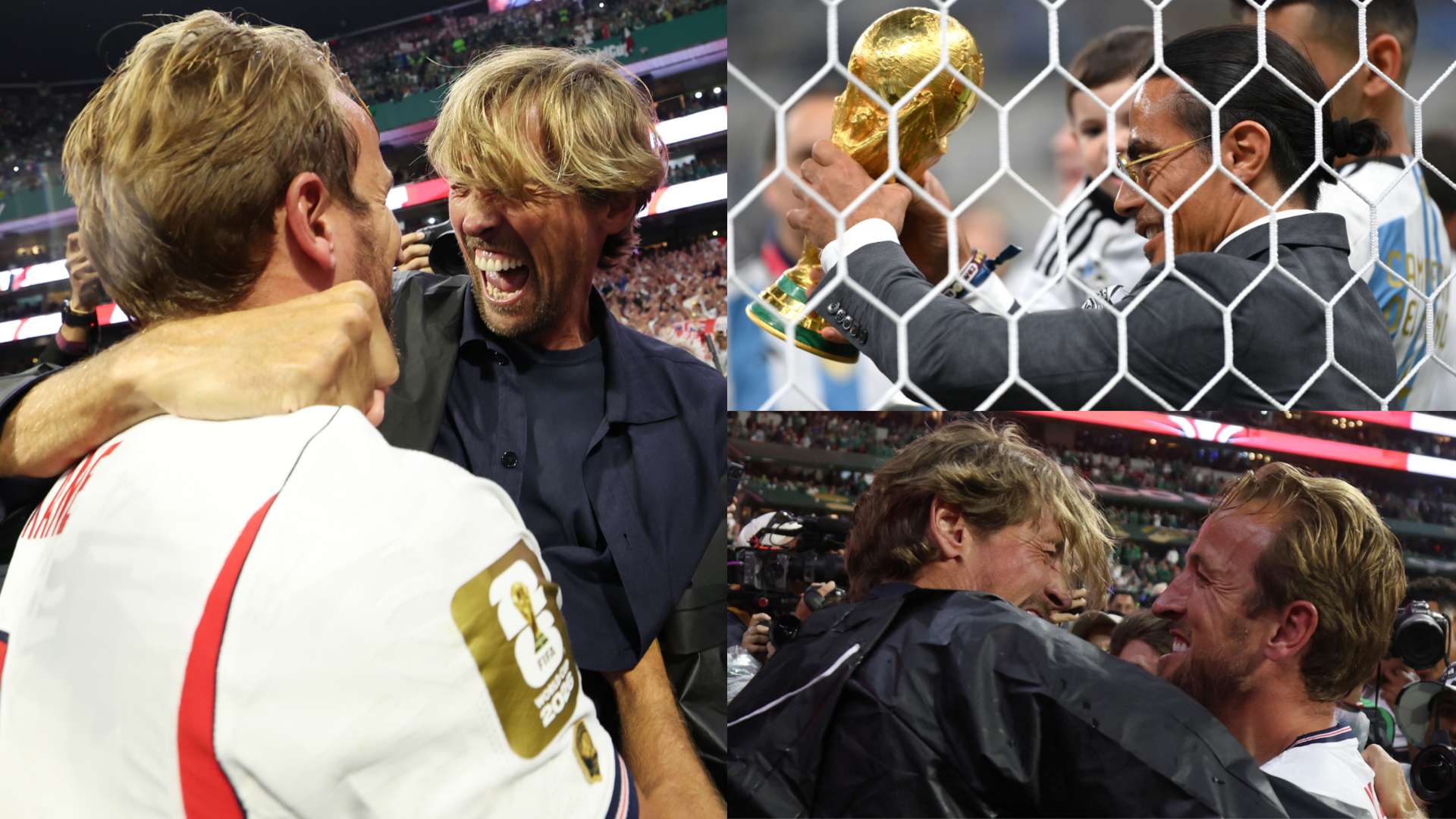 ‘The f*cking new Salt Bae!’ - Crouch embarrassed by Kane hug  