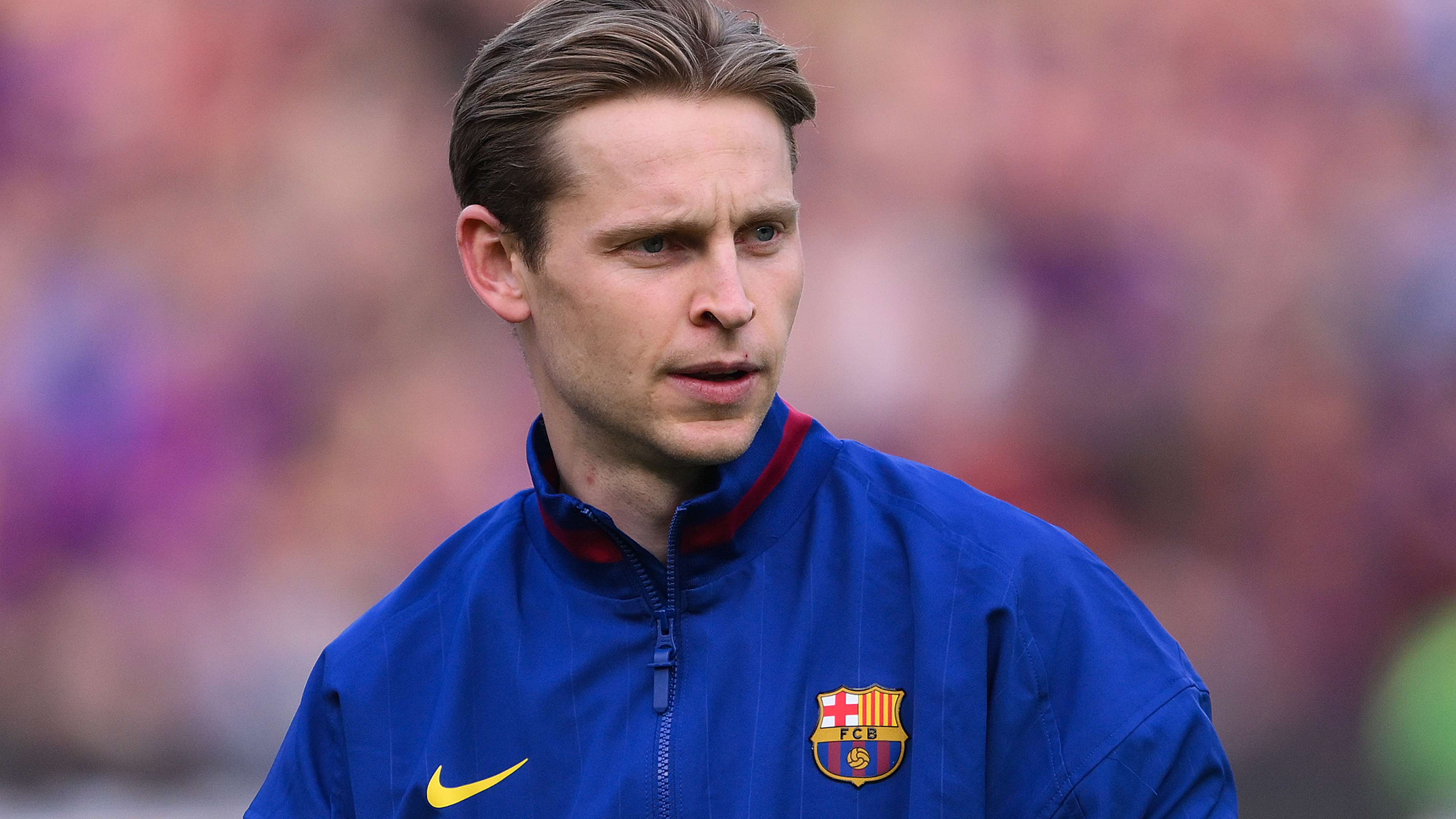 Barcelona's De Jong diagnosed with knee ligament injury  