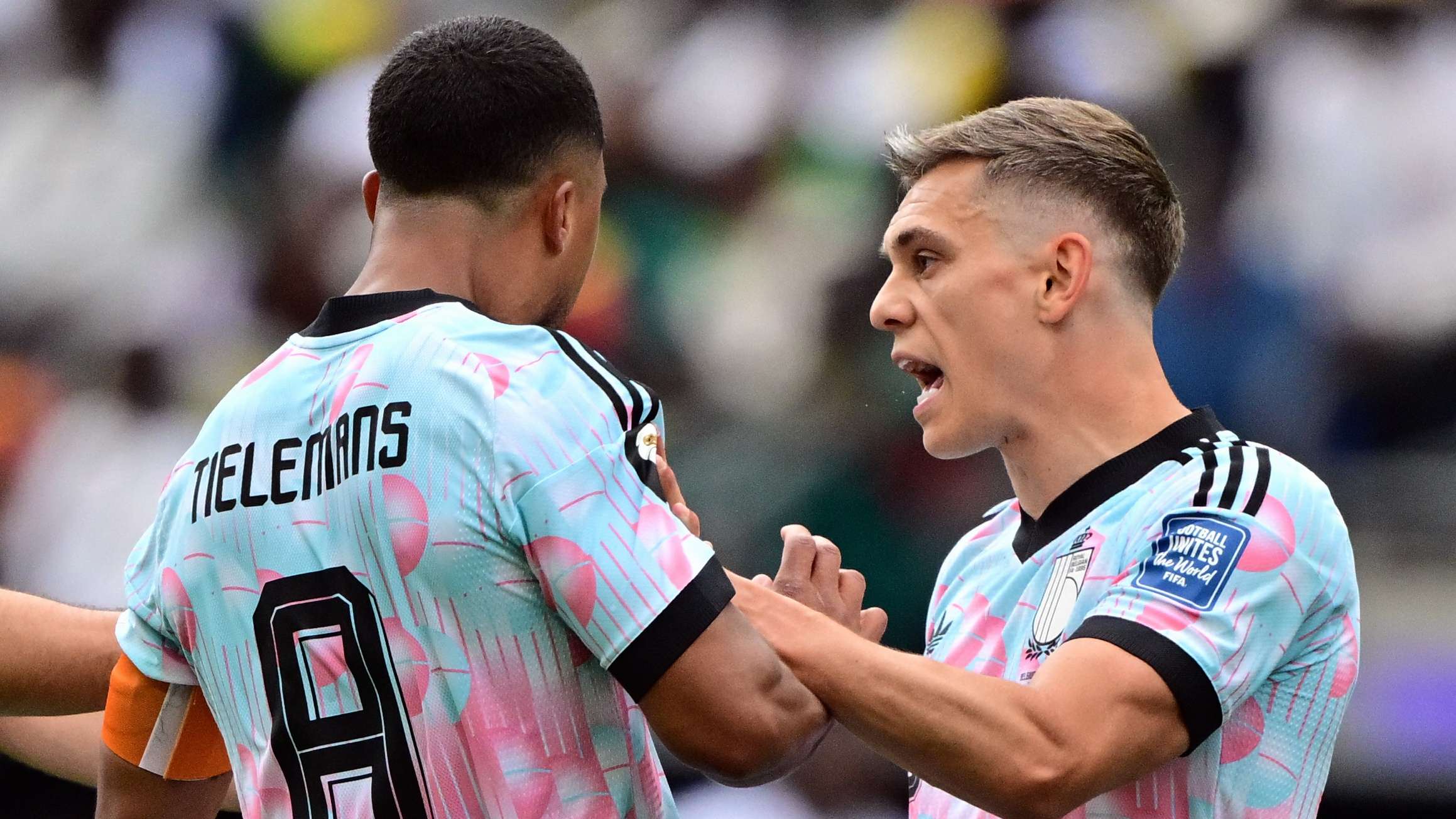 Tielemans addresses on-pitch scuffle with Trossard  