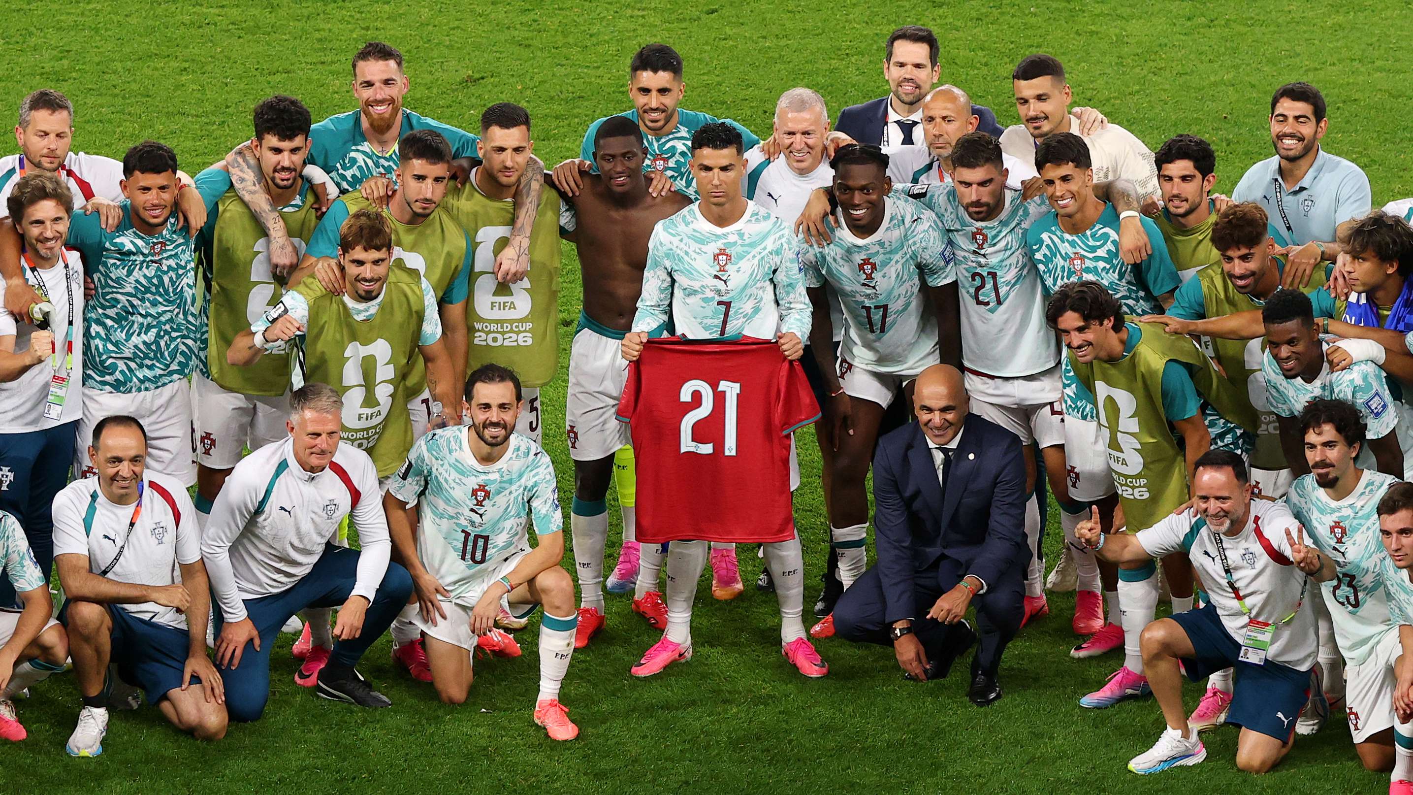 'Diogo is up there illuminating us' - Ronaldo pays tribute to Jota after Portugal win  