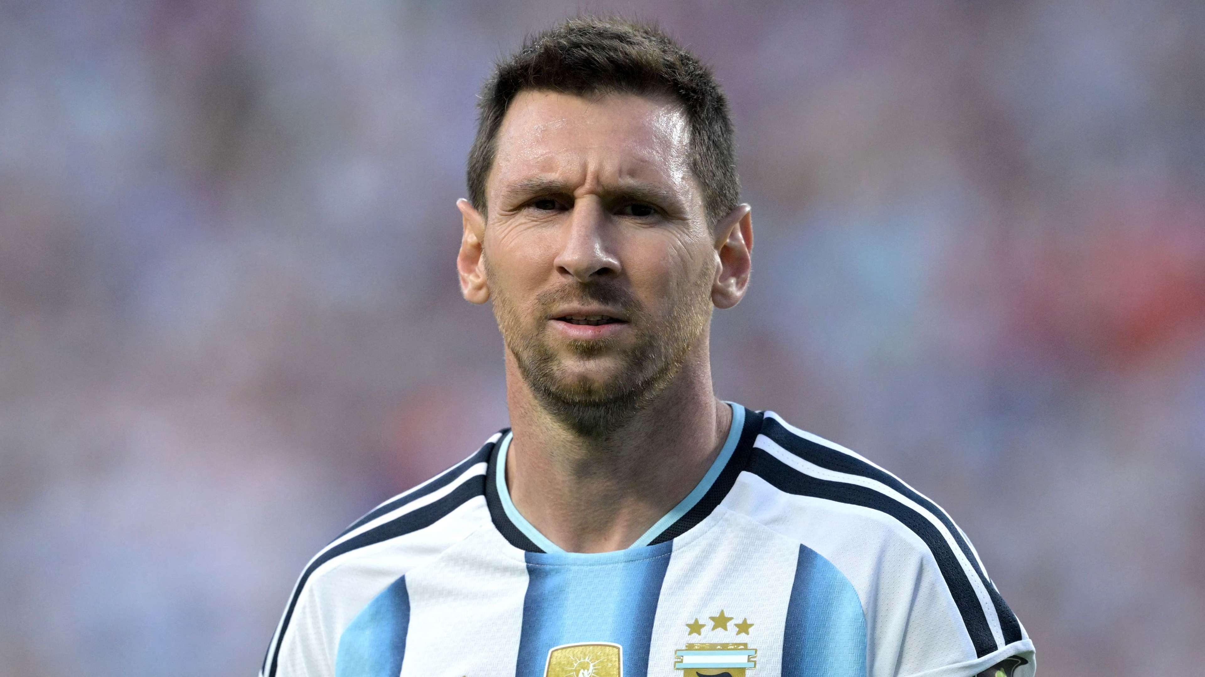 ‘Everyone except England’ - Messi reacts to lining up rare career first  