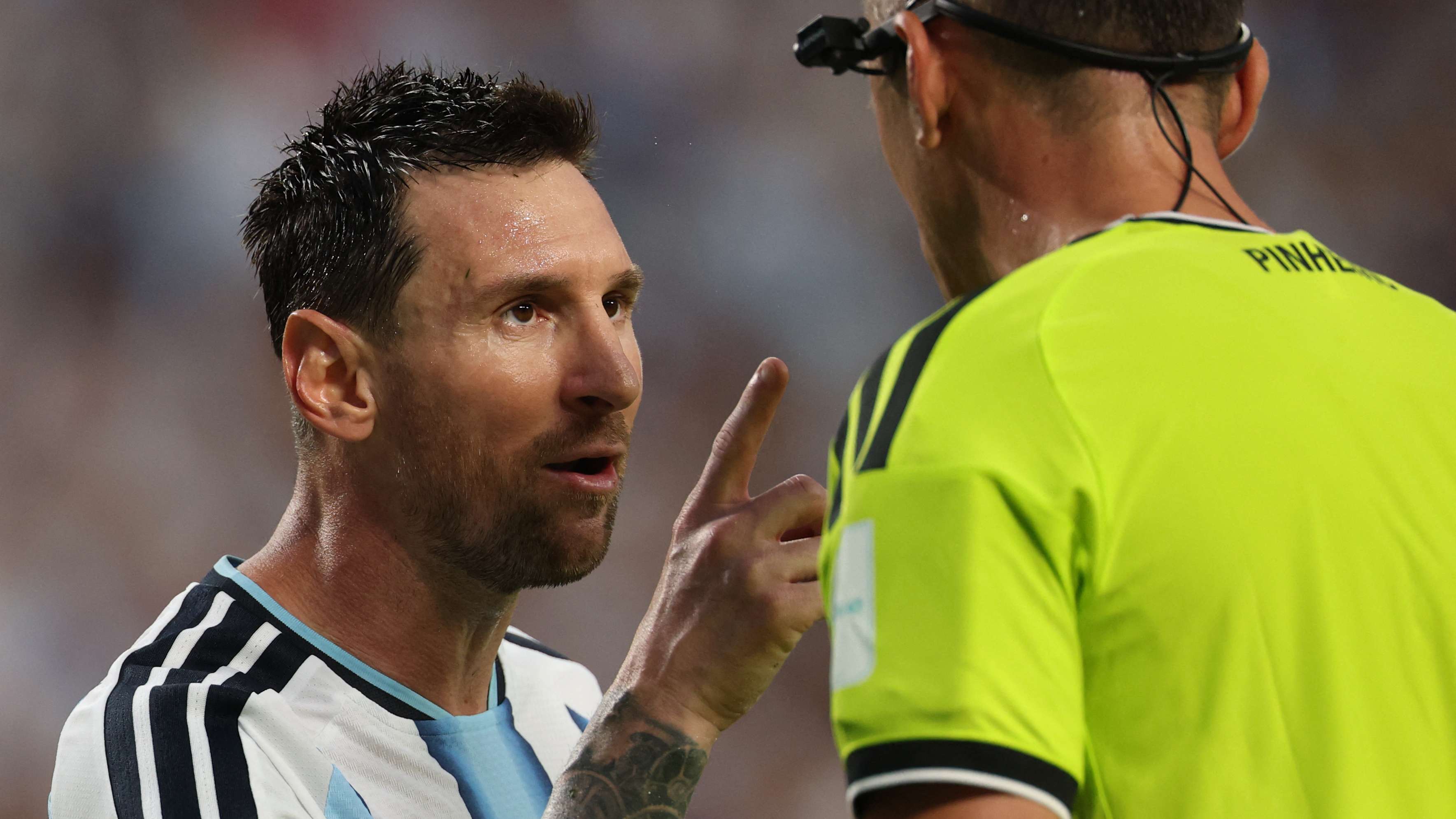 📽️ | ‘Don’t disrespect me’ - Messi clashes with referee  