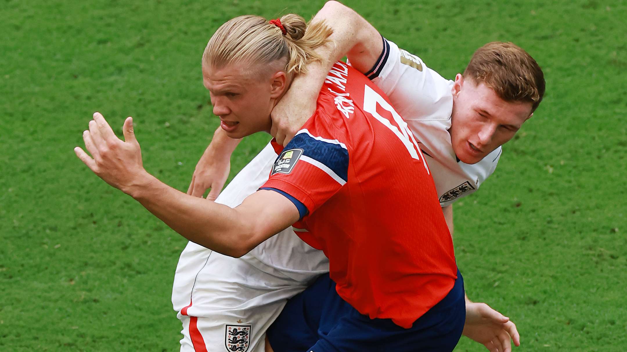 Haaland fumes at huge VAR decision involving new Man City team-mate Anderson  
