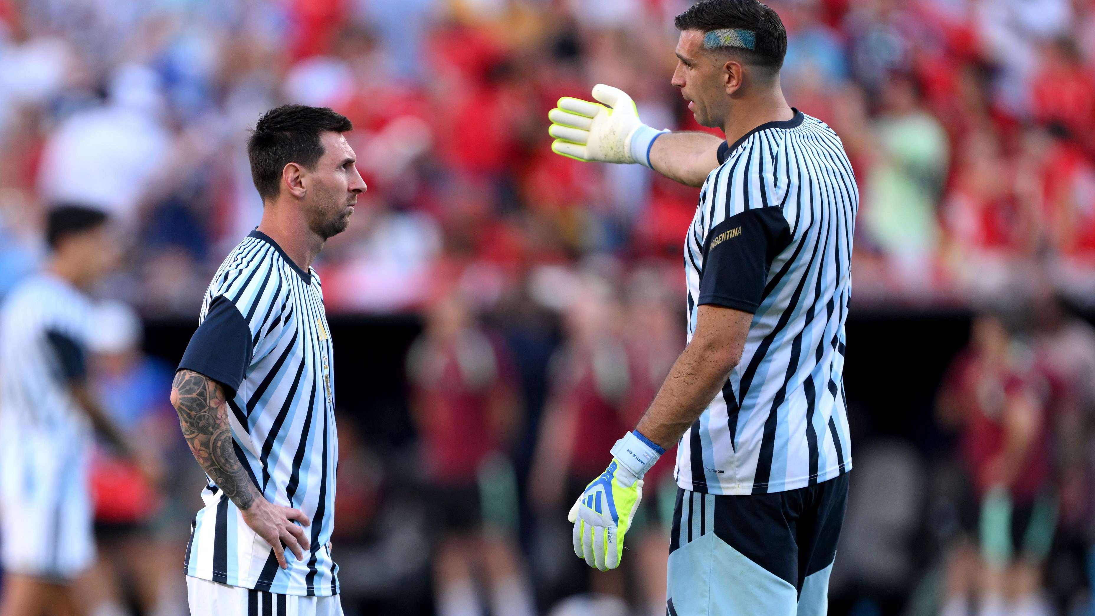 'Cowards play backward!' - Martinez & Messi's World Cup final pep talk revealed  