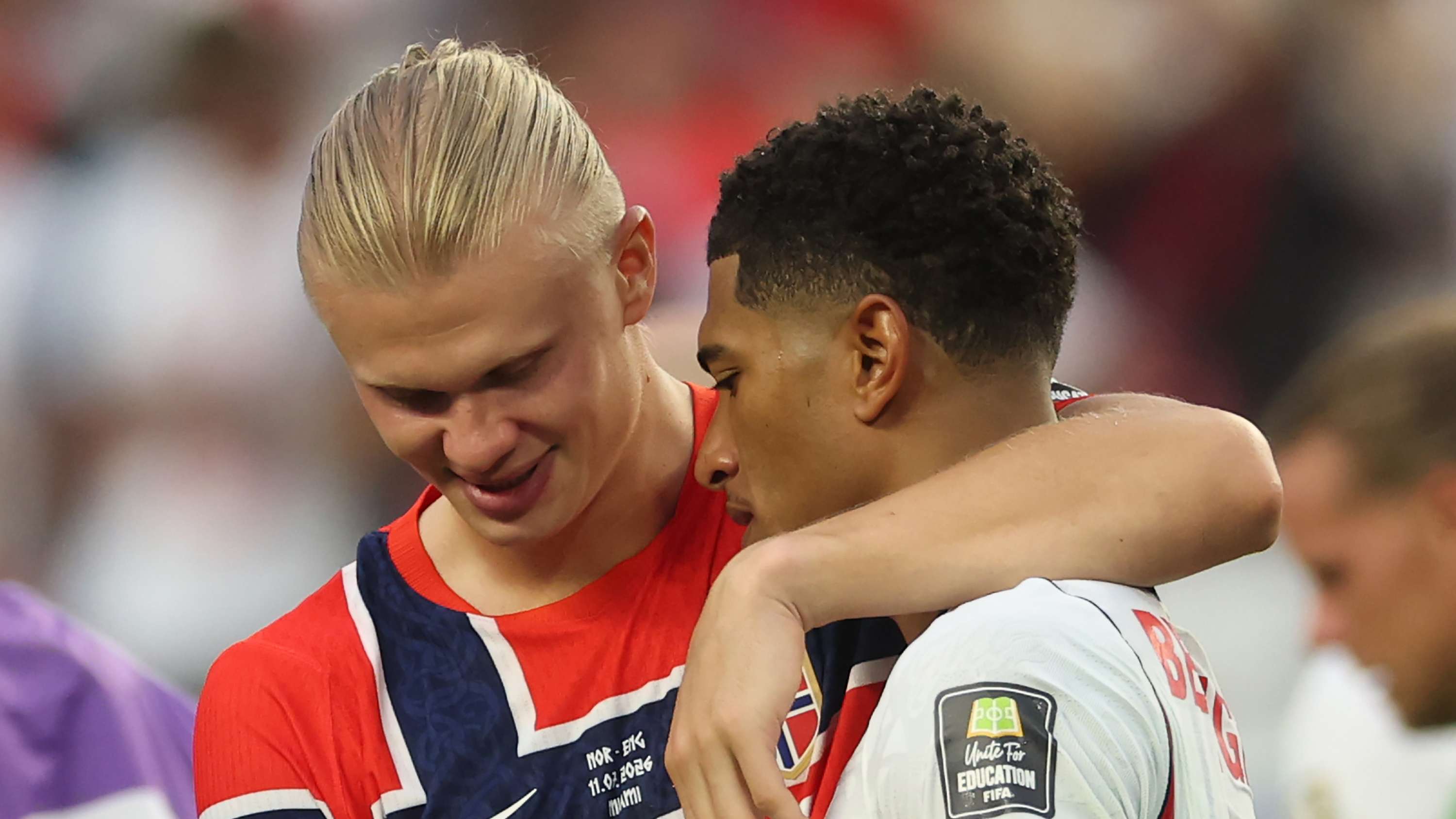 Haaland tells England why they are ‘lucky’ to have Bellingham  