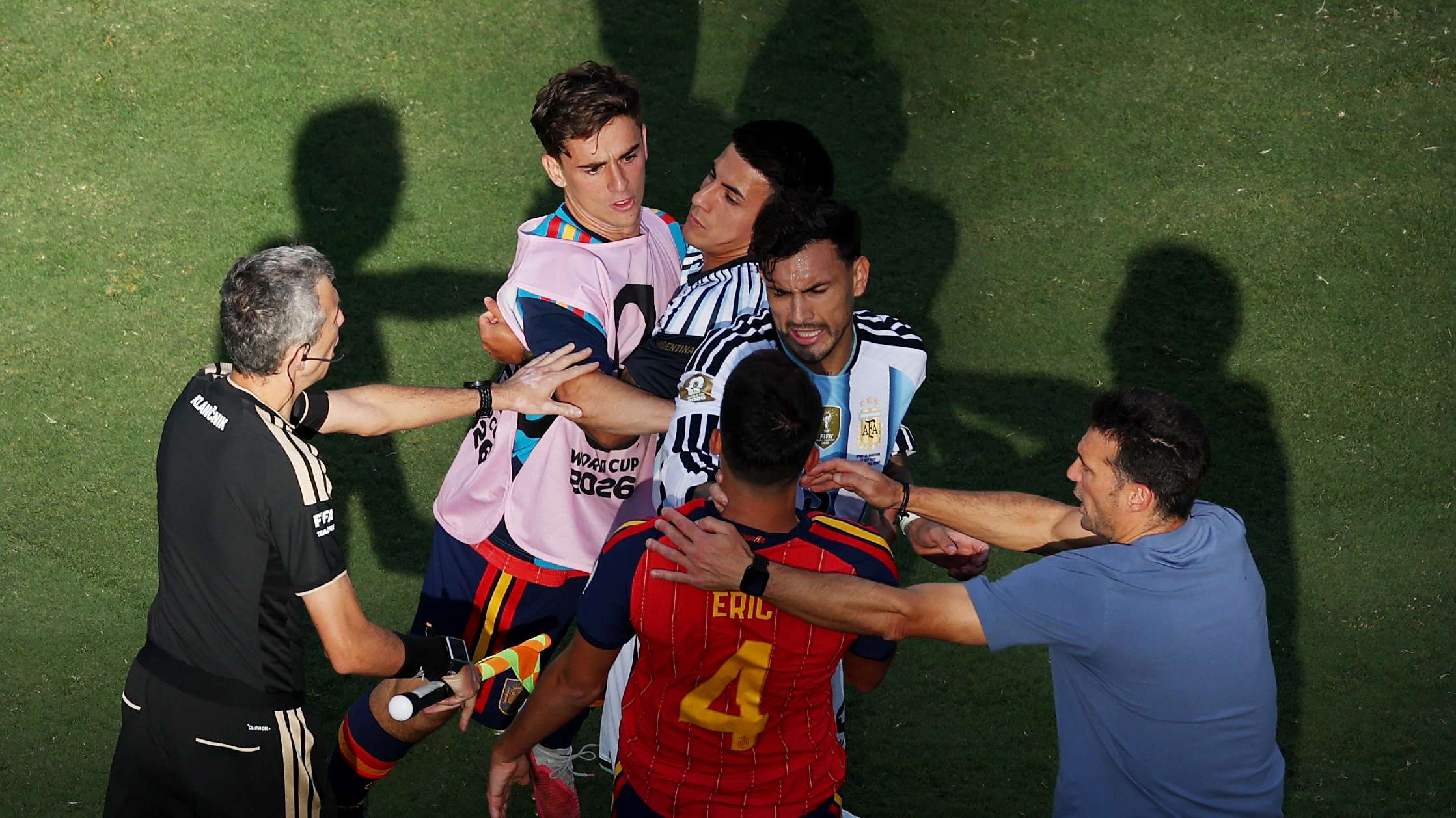 Paredes faces FIFA ban after World Cup final brawl  