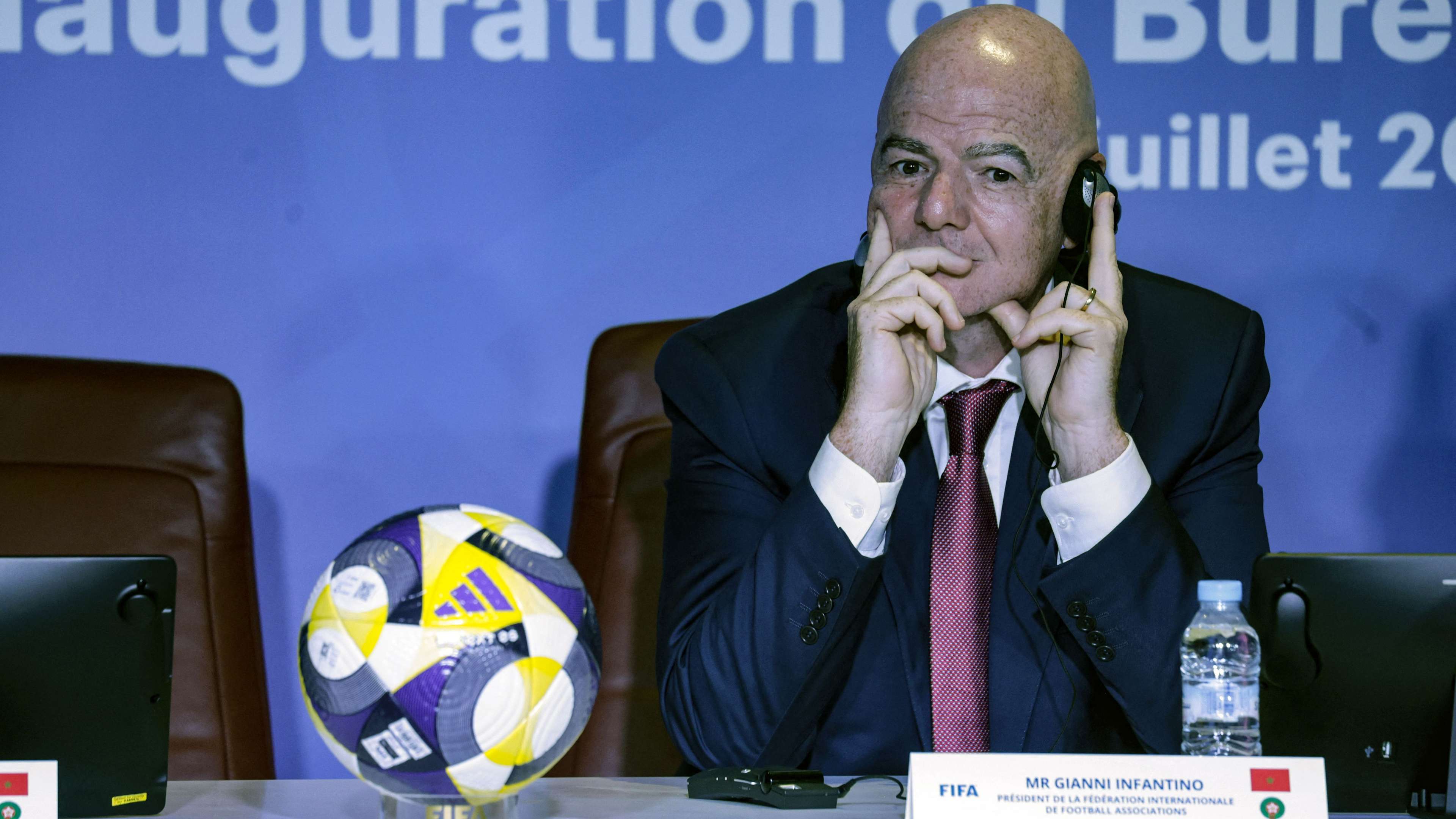 Pressure closes in on him: an urgent decision from Infantino in Morocco  