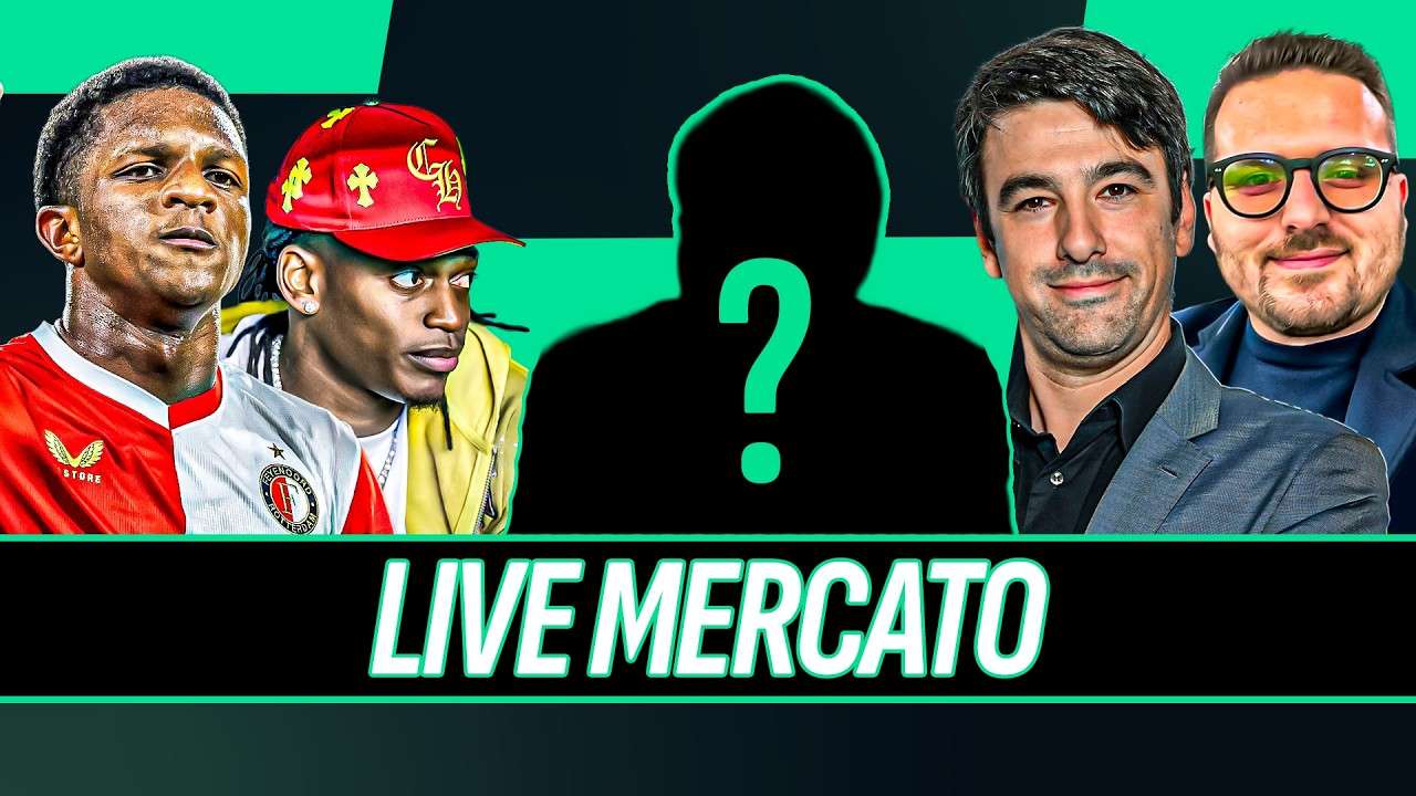 Live transfer market: from 5.30pm on our YouTube channel  