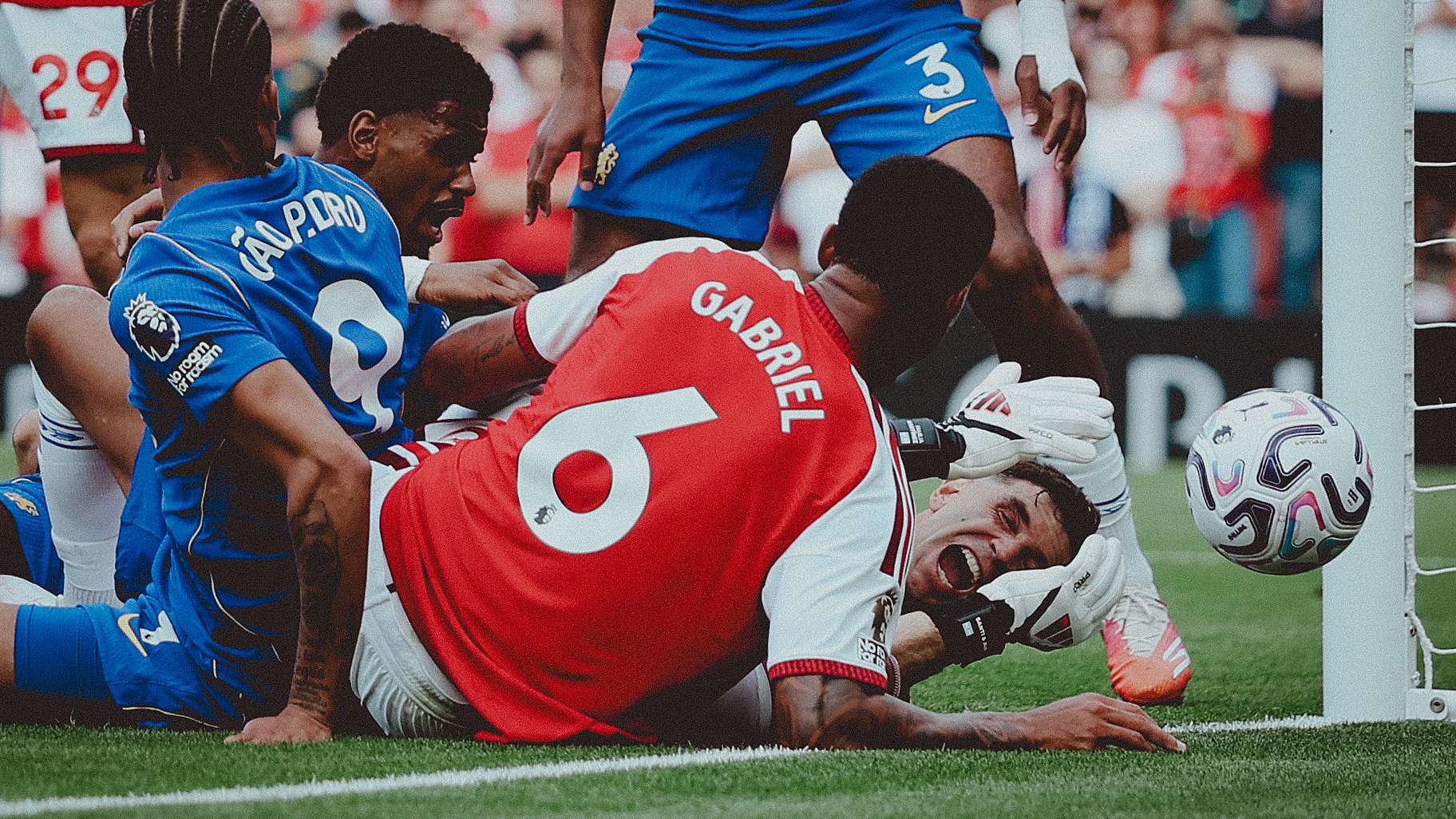 Revealed: Why Gabriel escaped red card for Martinez HEAD KICK after panel ruling  