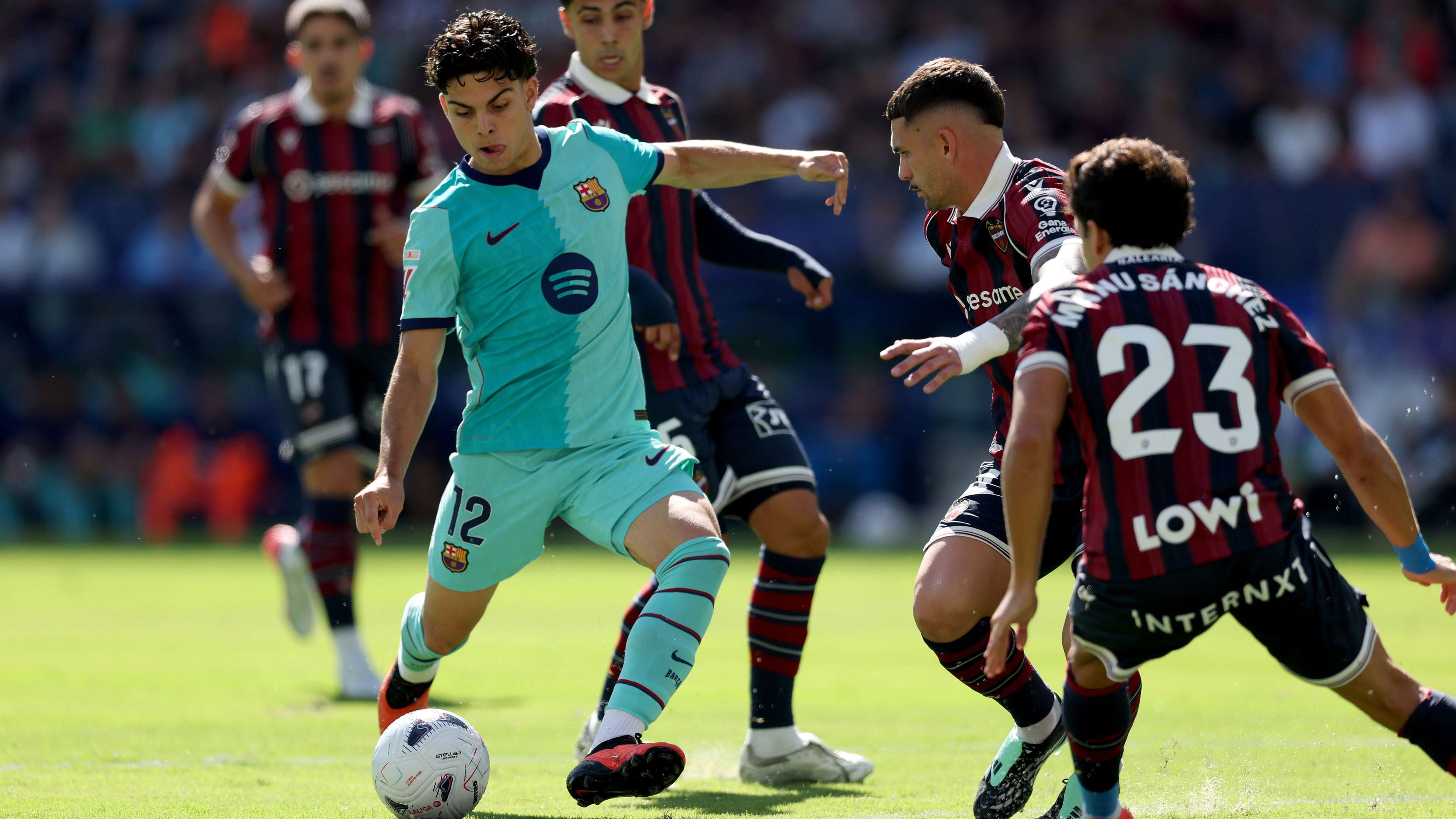 Barcelona star makes history at Levante's stadium and repays Flick  