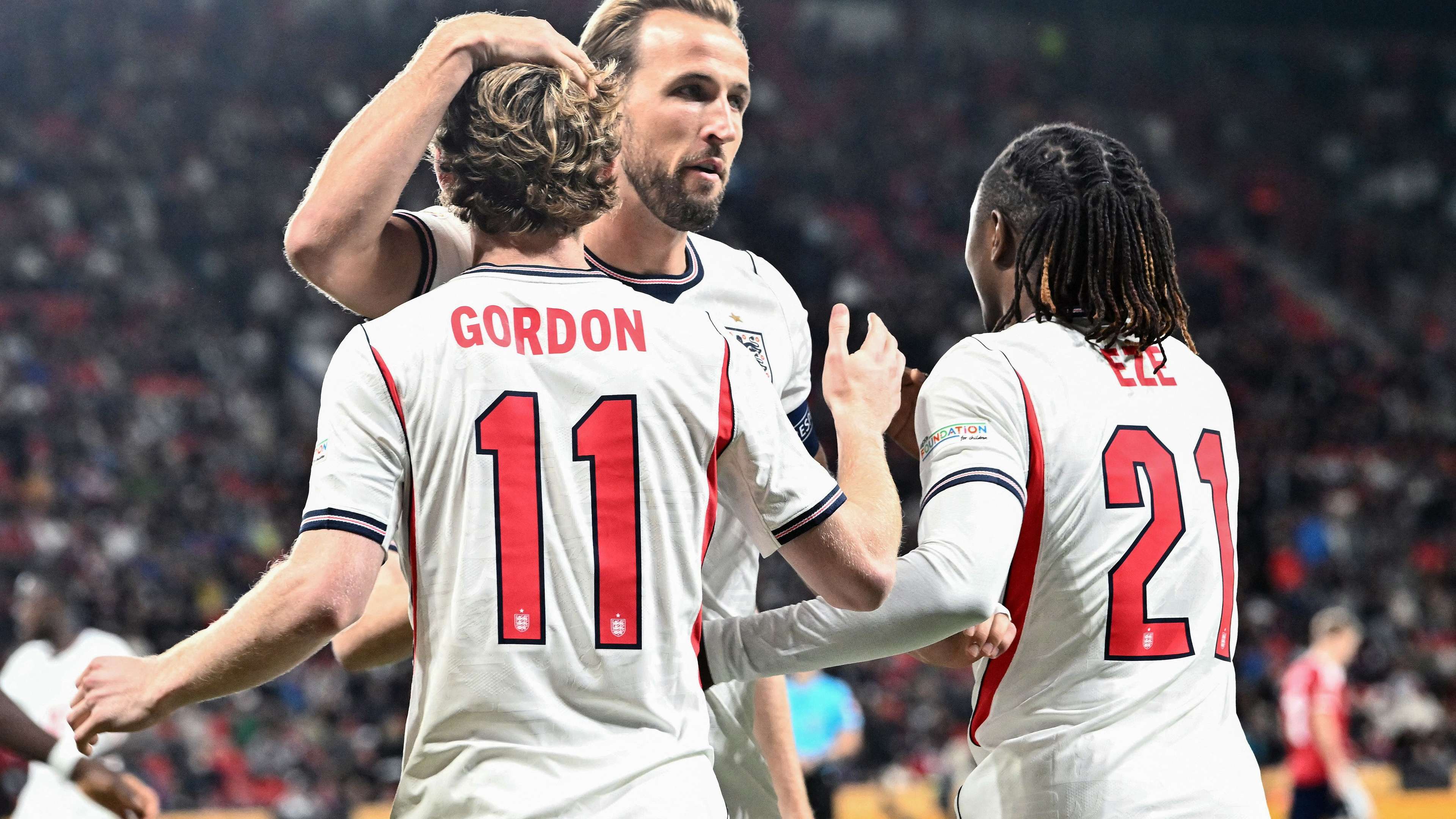 The secret at Barcelona: Harry Kane says what Gordon does is not easy, and Arnold is exceptional  