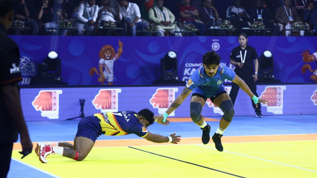 India conclude group stage campaign undefeated at Commonwealth Kabaddi Championship with a dominant win over Sri Lanka  