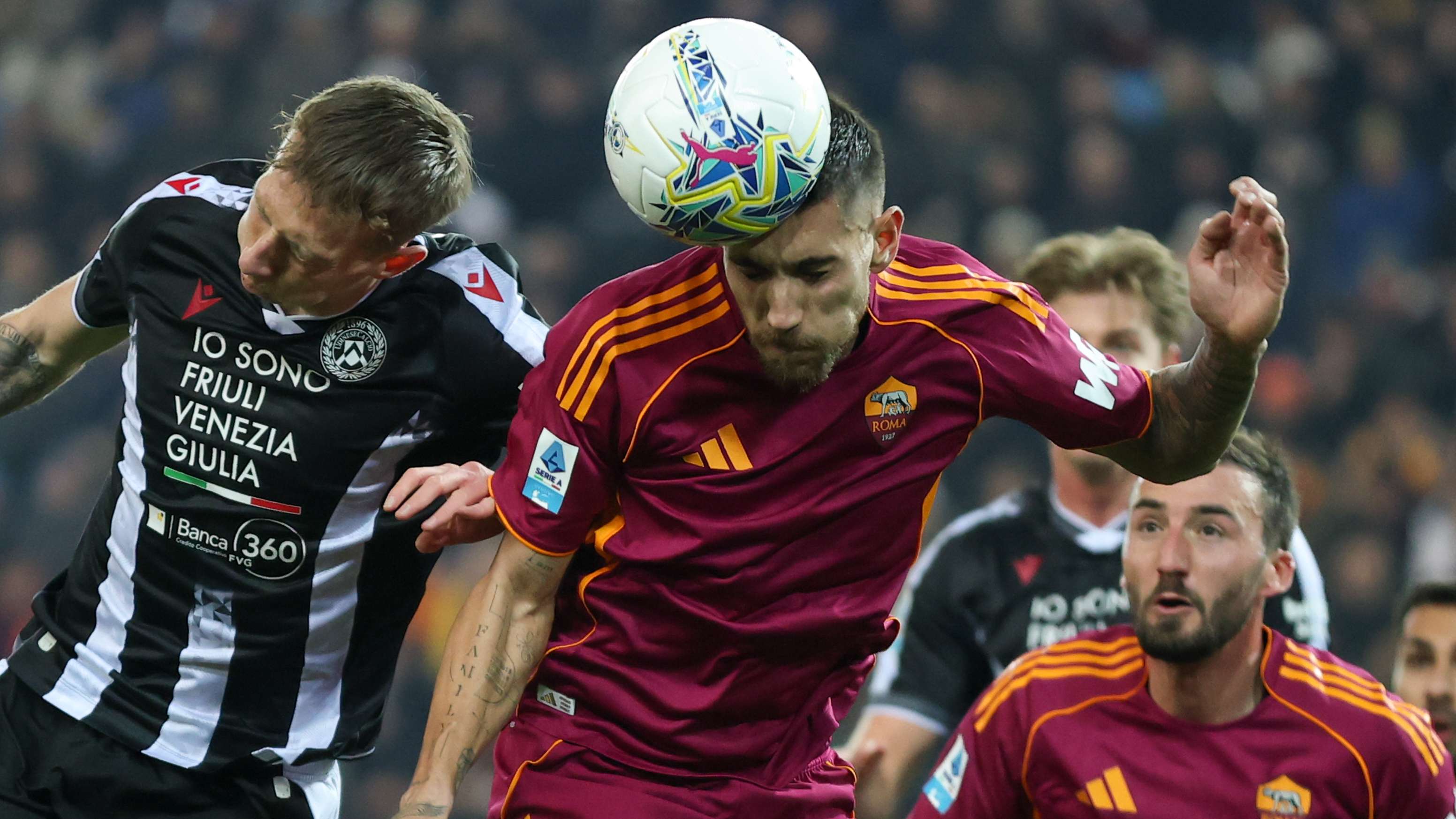 Udinese threaten Roma's wolves with a feat not achieved in 28 years  