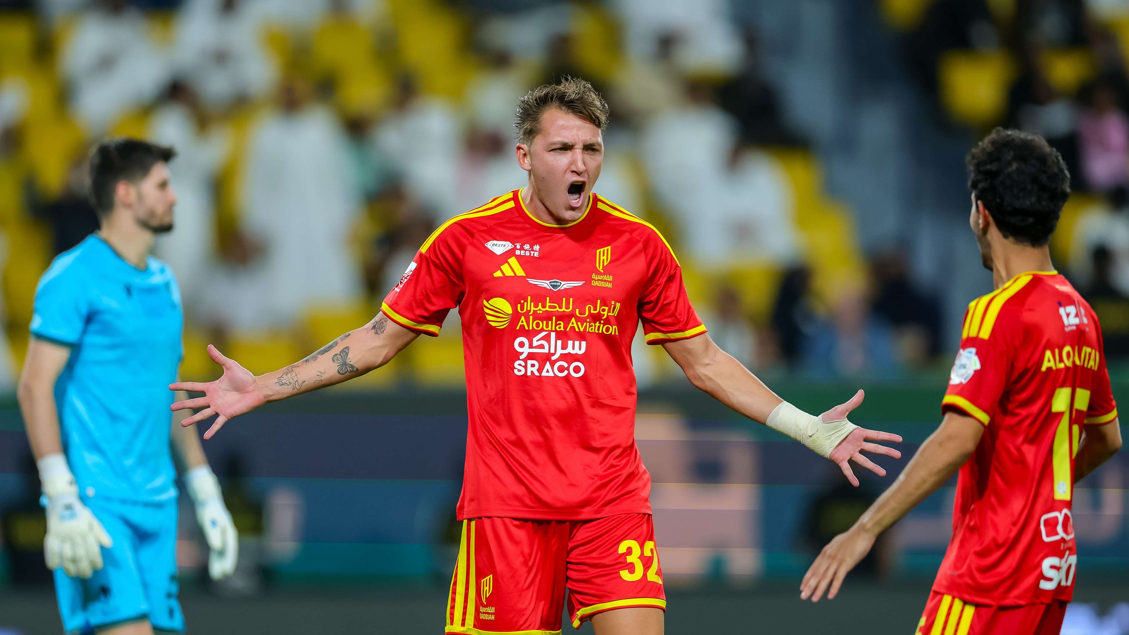 Despite scoring: Retegui tastes first failure in the Saudi league  