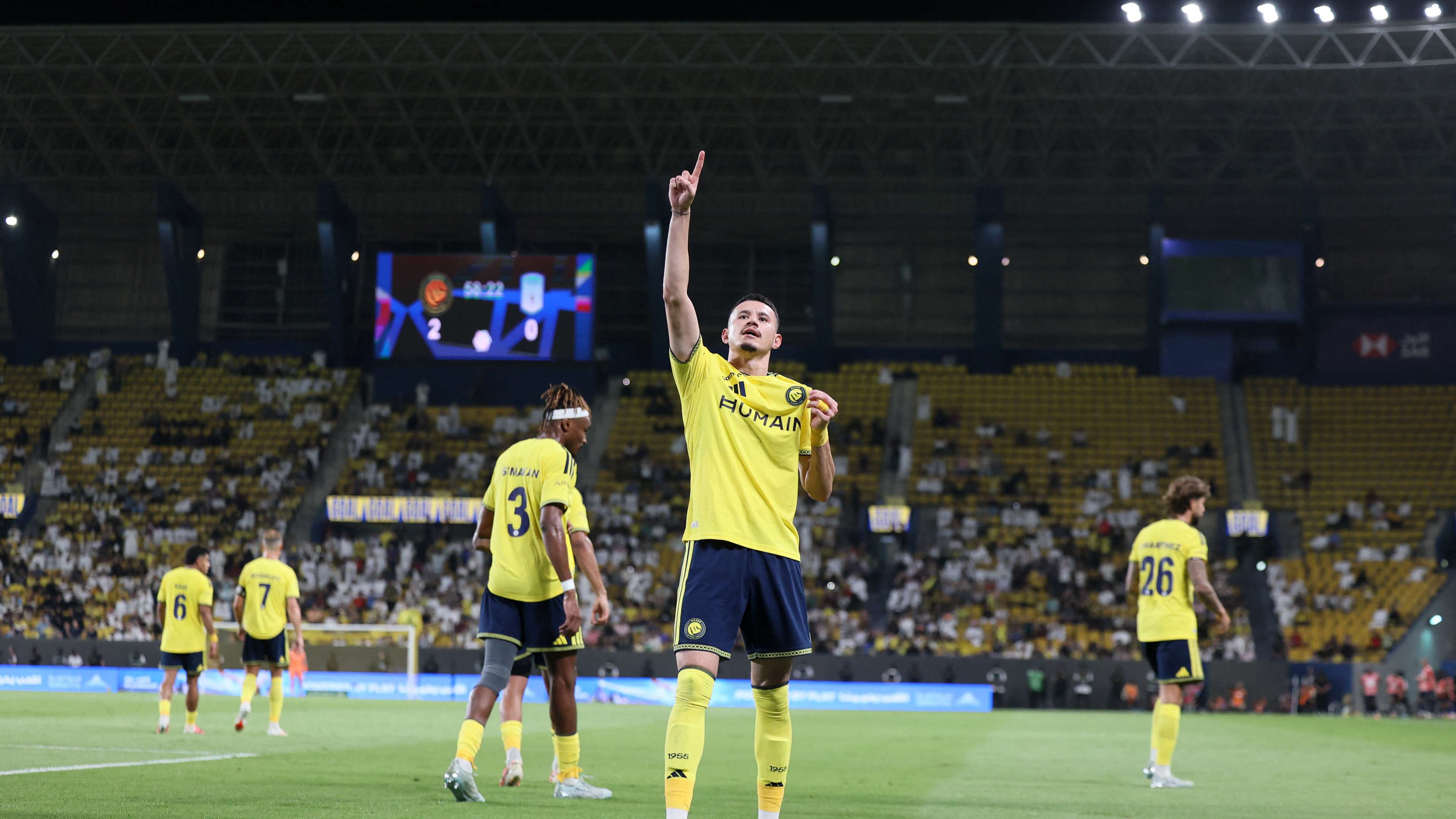 With a remarkable record: Al-Hamdan makes history with Al-Nassr  