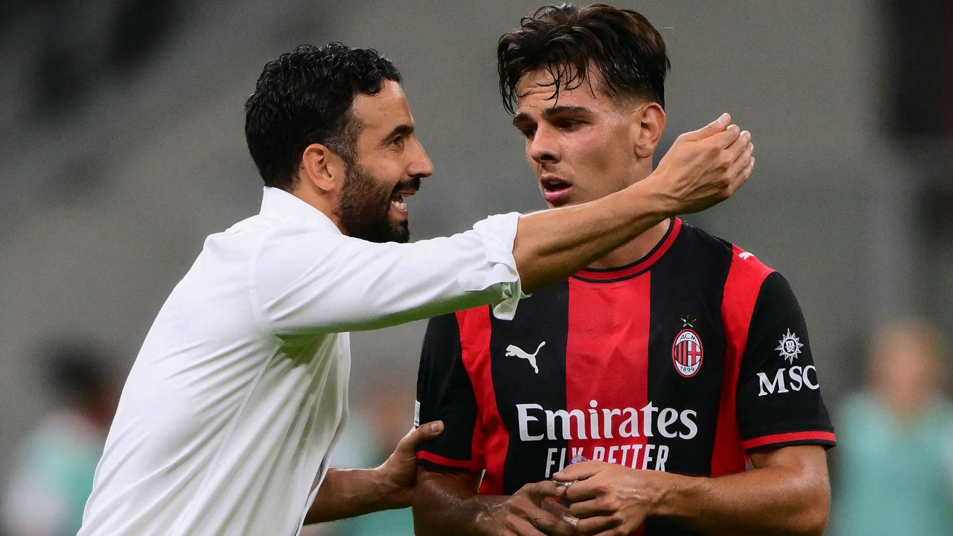 Third time in the last 20 years that AC Milan have gone unbeaten in their first eight league matches  