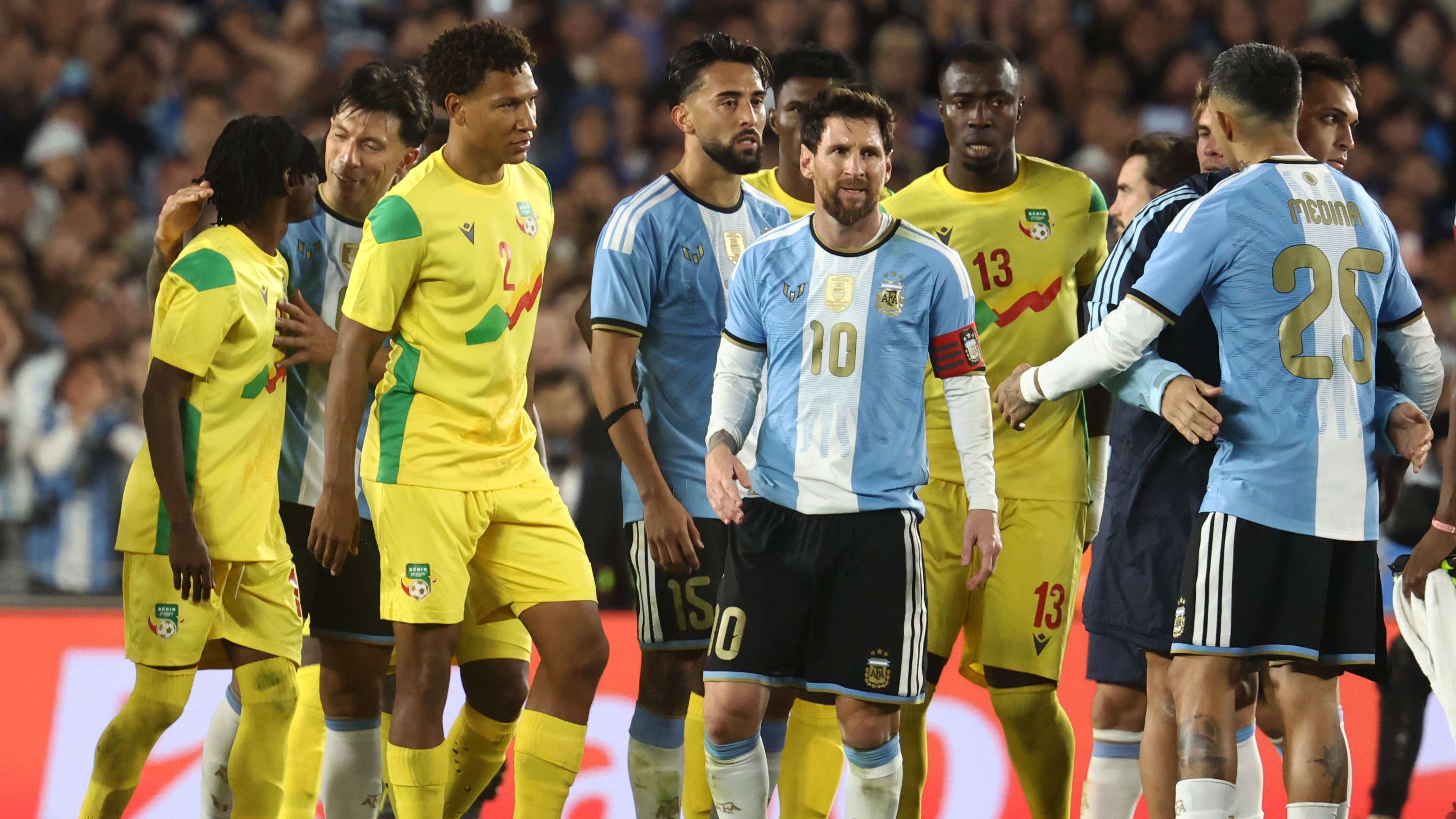"They gave us nothing": Benin coach complains of poor treatment by Argentina on Messi's farewell night  