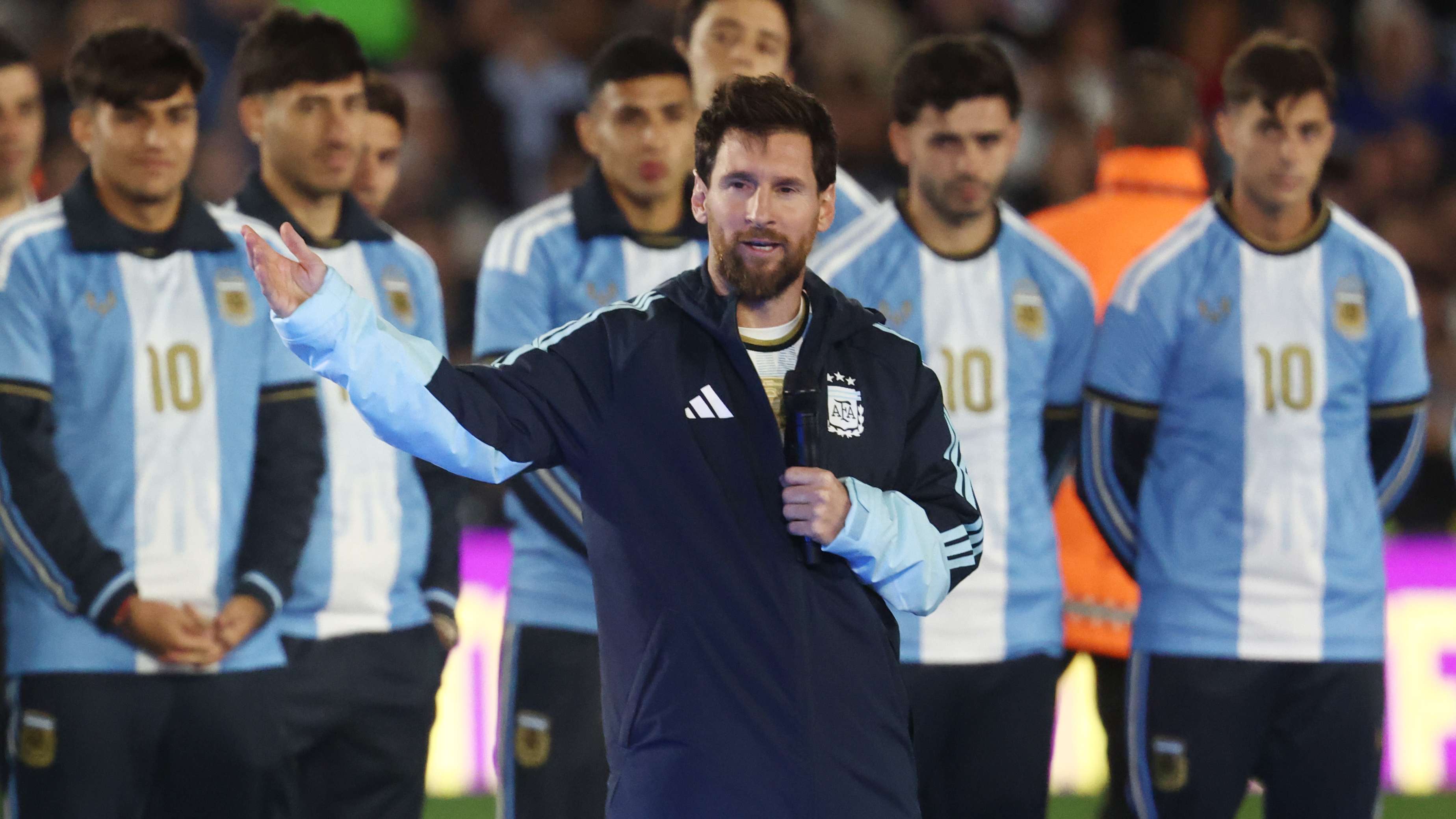 Messi slams 'strange' World Cup final conspiracy theories amid emotional farewell  
