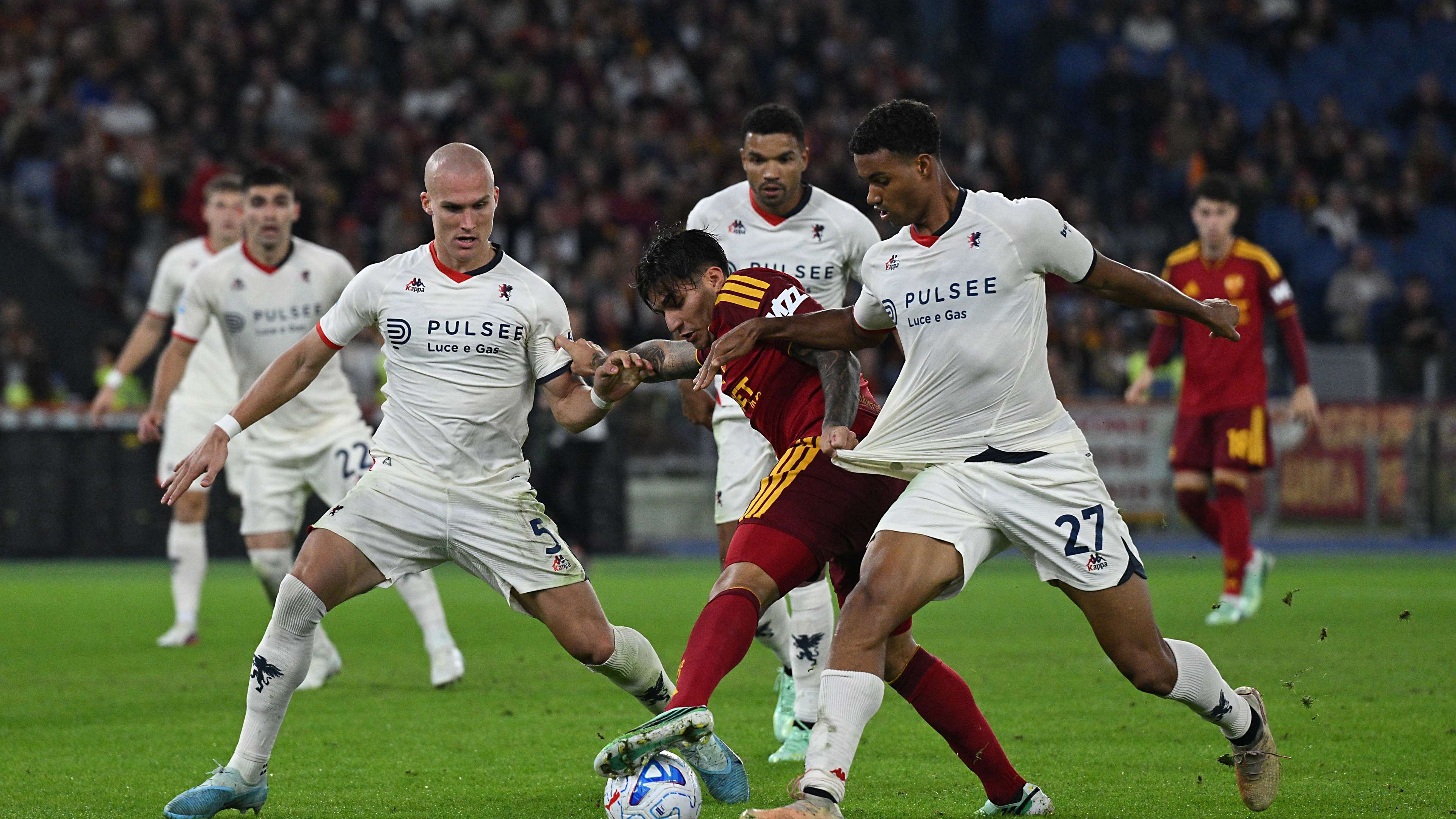 A painful blow for Roma after the Madrid clash  
