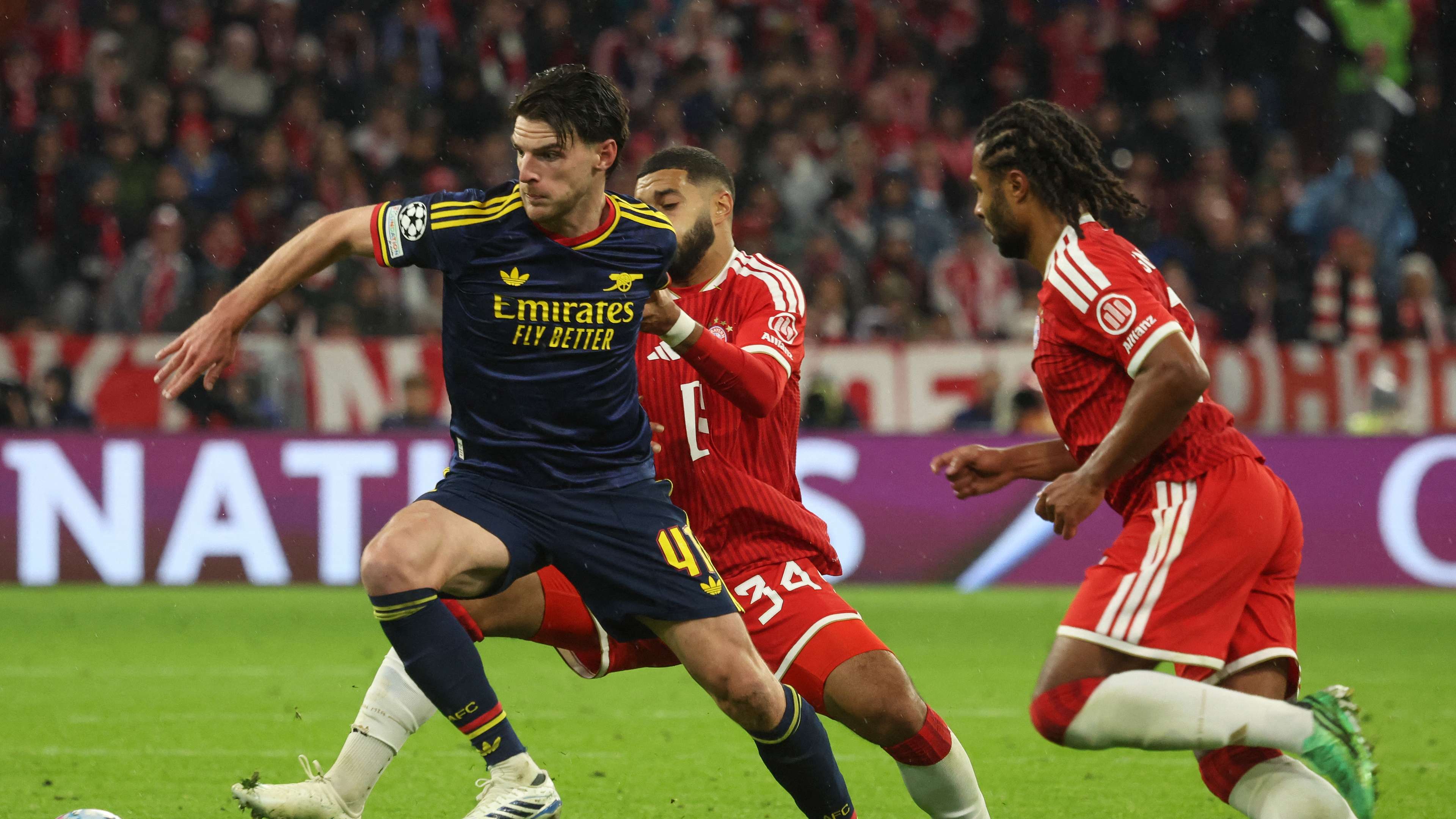 Video: both pulled away from the title race: Bayern Munich and Arsenal summit clash ends in a thrilling draw  