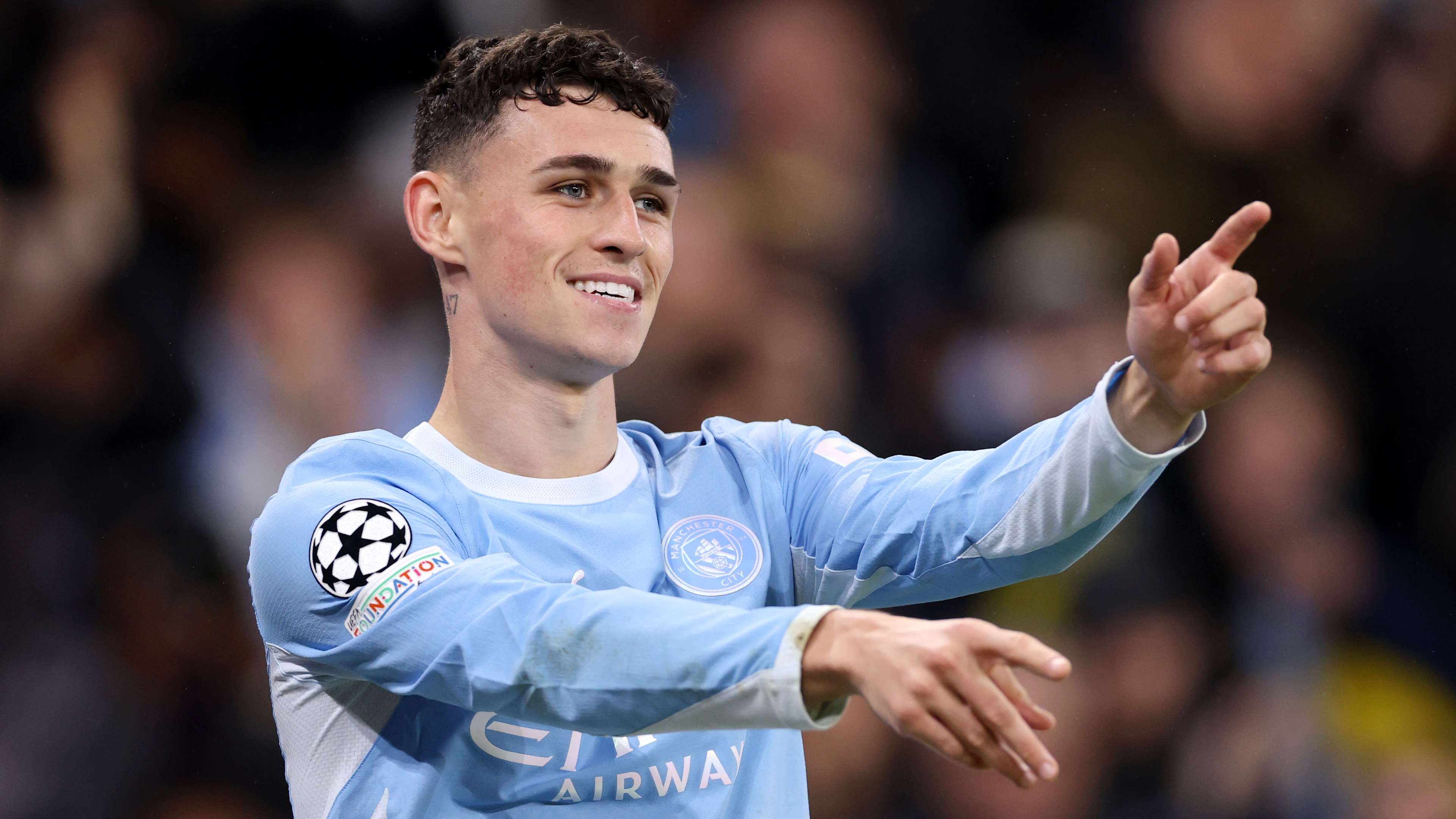 Foden hungry for more goals after hat-trick in Man City's 5-1 win  