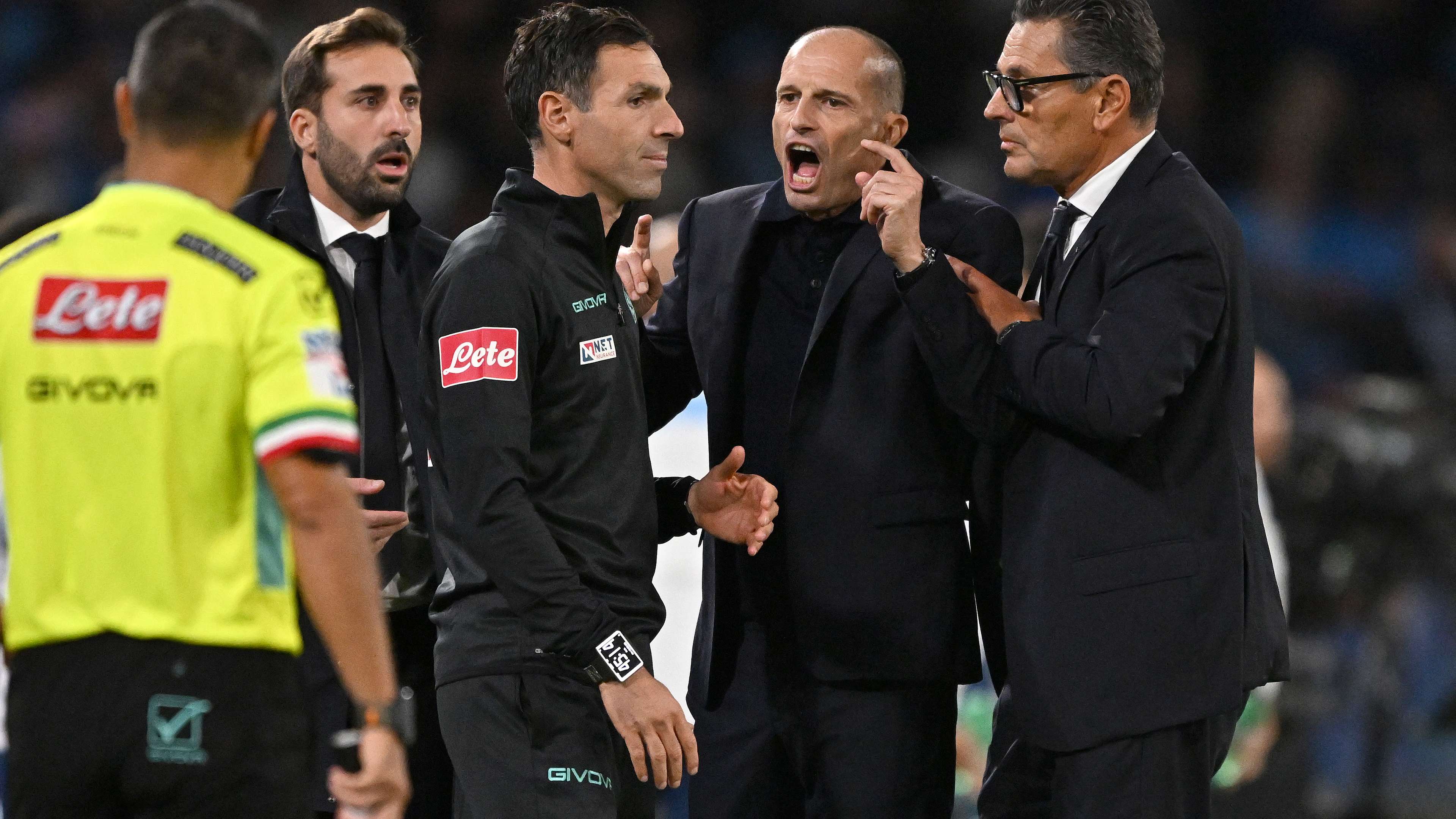 Allegri furious: “For the first time in 25 years, I’m not in a position to comment”  