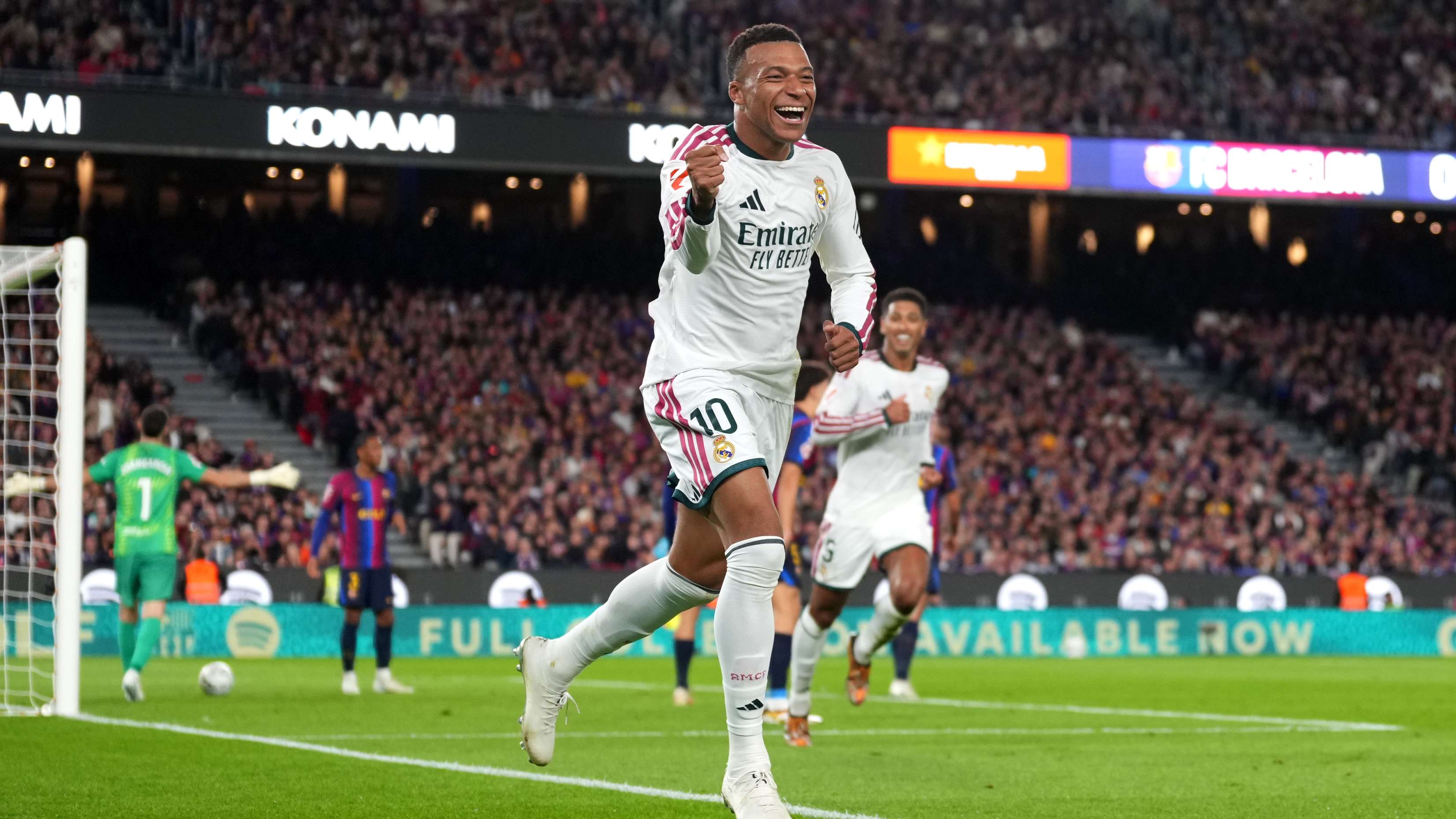 Video: Mbappé puts Real Madrid ahead after a perfect first half in the Clásico  