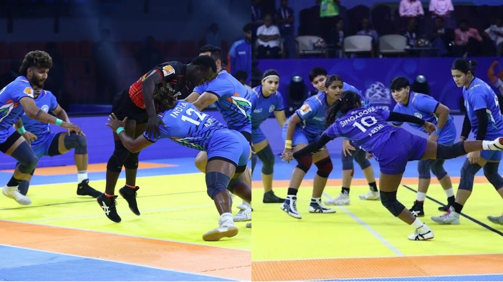 Commonwealth Kabaddi Championship 2026: Indian Men's and Women's Teams Register Convincing Wins Over Uganda and Singapore  