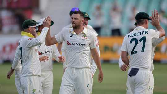Hazlewood's career-best 6 for 49 sinks South Africa in Durban  